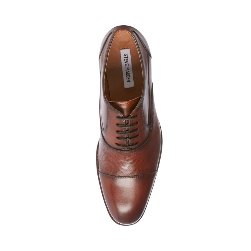 Zapatos Derby Steve Madden Proctor Cuero Hombre Marrones Oscuro | ES NRS362